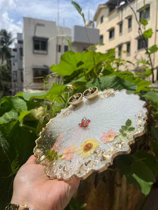 Resin Pooja Thali 01 - Arteanu By Anushka