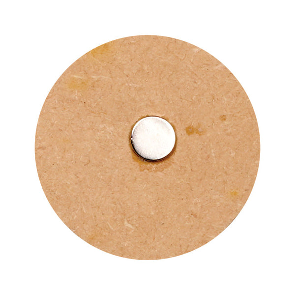 MDF Round Fridge Magnet - Arteanu By Anushka
