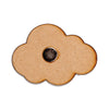 MDF Cloud Shape Fridge Magnet - Arteanu By Anushka