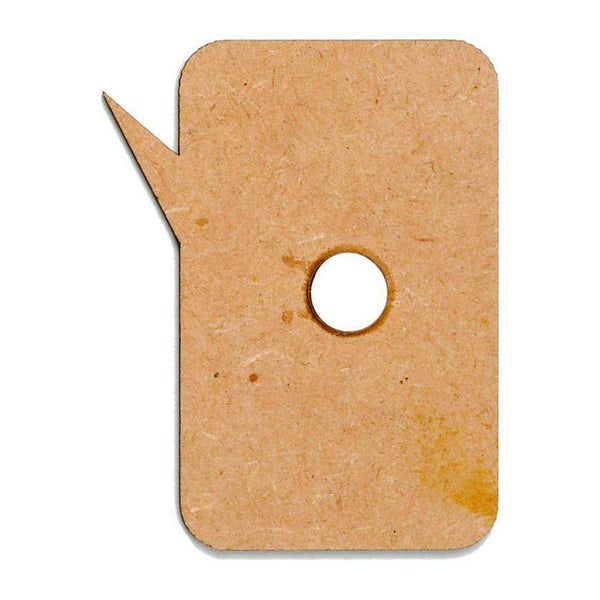 MDF Rectangle Fridge Magnet - Arteanu By Anushka