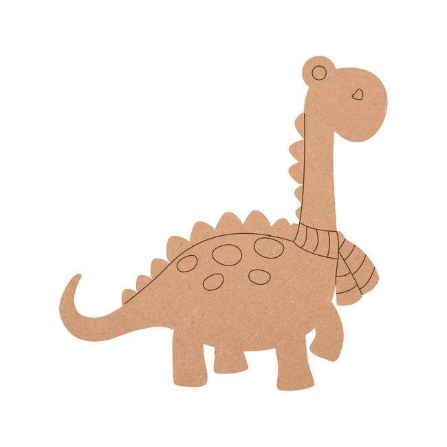 Dinosaur Shape MDF Fridge Magnets Base - Arteanu By Anushka
