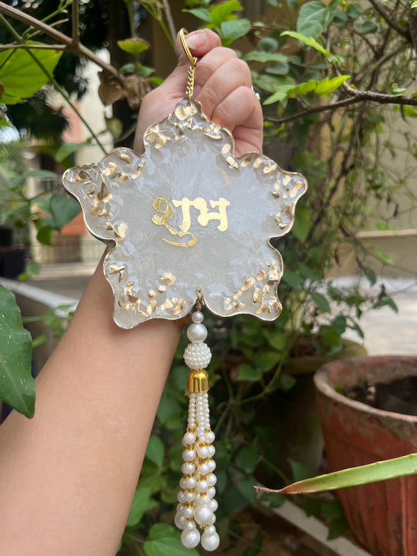 Resin Subh Labh Hangings - Arteanu By Anushka