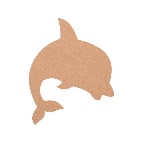 Dolphin Shape MDF Fridge Magnets Base - Arteanu By Anushka