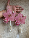 Shubh–Laabh Pink Resin hanging