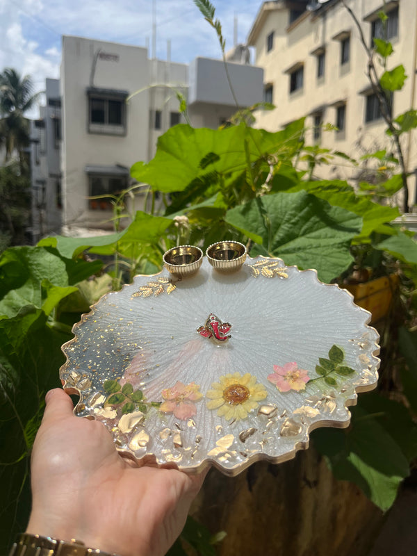 Resin Pooja Thali 01 - Arteanu By Anushka