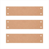 Plain Mdf Planks 6mm (Pack of 3) - Arteanu By Anushka