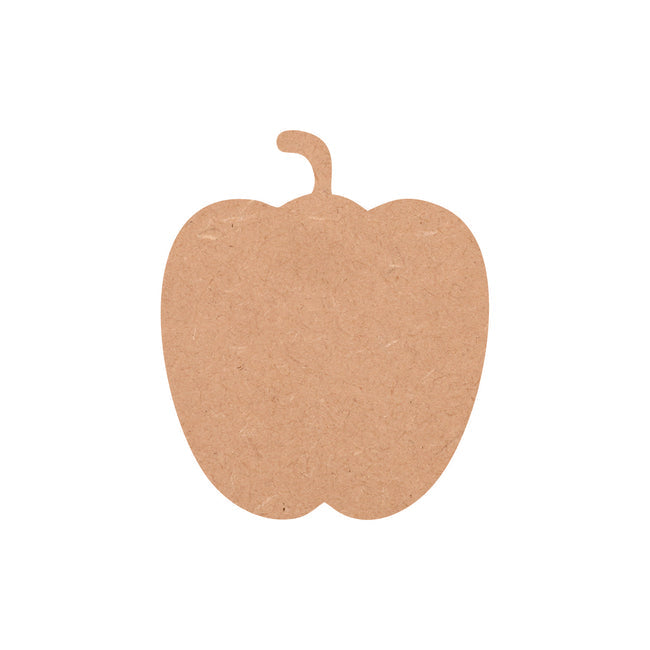 MDF Capsicum Fridge Magnet 01 - Arteanu By Anushka