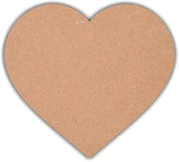 Heart Poker Cutout MDF Design 1 - Arteanu By Anushka