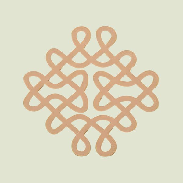 Kolam Muggu Pattern Cutout MDF Design 1 - Arteanu By Anushka