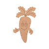 MDF Carrot Fridge Magnet - Arteanu By Anushka