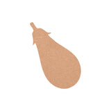 MDF Eggplant Fridge Magnet 01 - Arteanu By Anushka