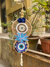 Evil Eye Hanging for Home Entrance | Handmade Nazar Protection Décor
