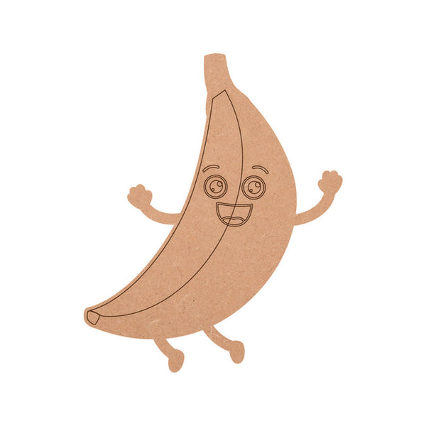 MDF banana Fridge Magnet - Arteanu By Anushka