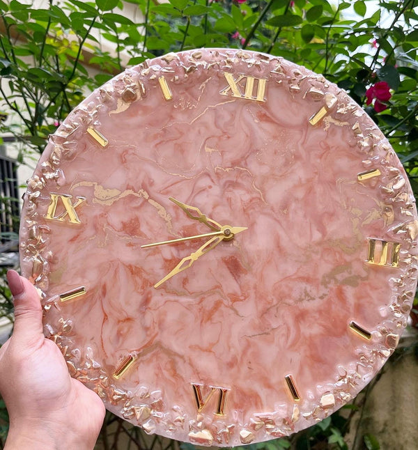 Resin Wall Clock 1 - Arteanu By Anushka