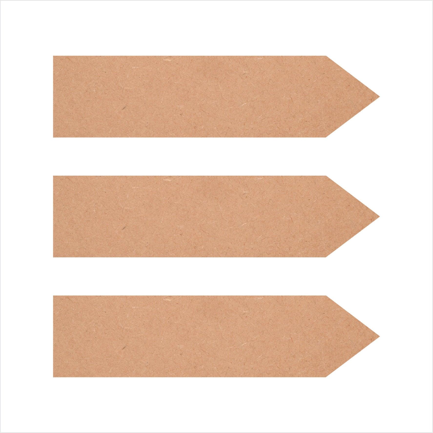 Plain Mdf Planks 6mm (Pack of 3) - Arteanu By Anushka