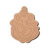 MDF Ganesha Fridge Magnet 02 - Arteanu By Anushka