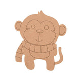 Baby Monkey Shape MDF Fridge Magnets Base - Arteanu By Anushka