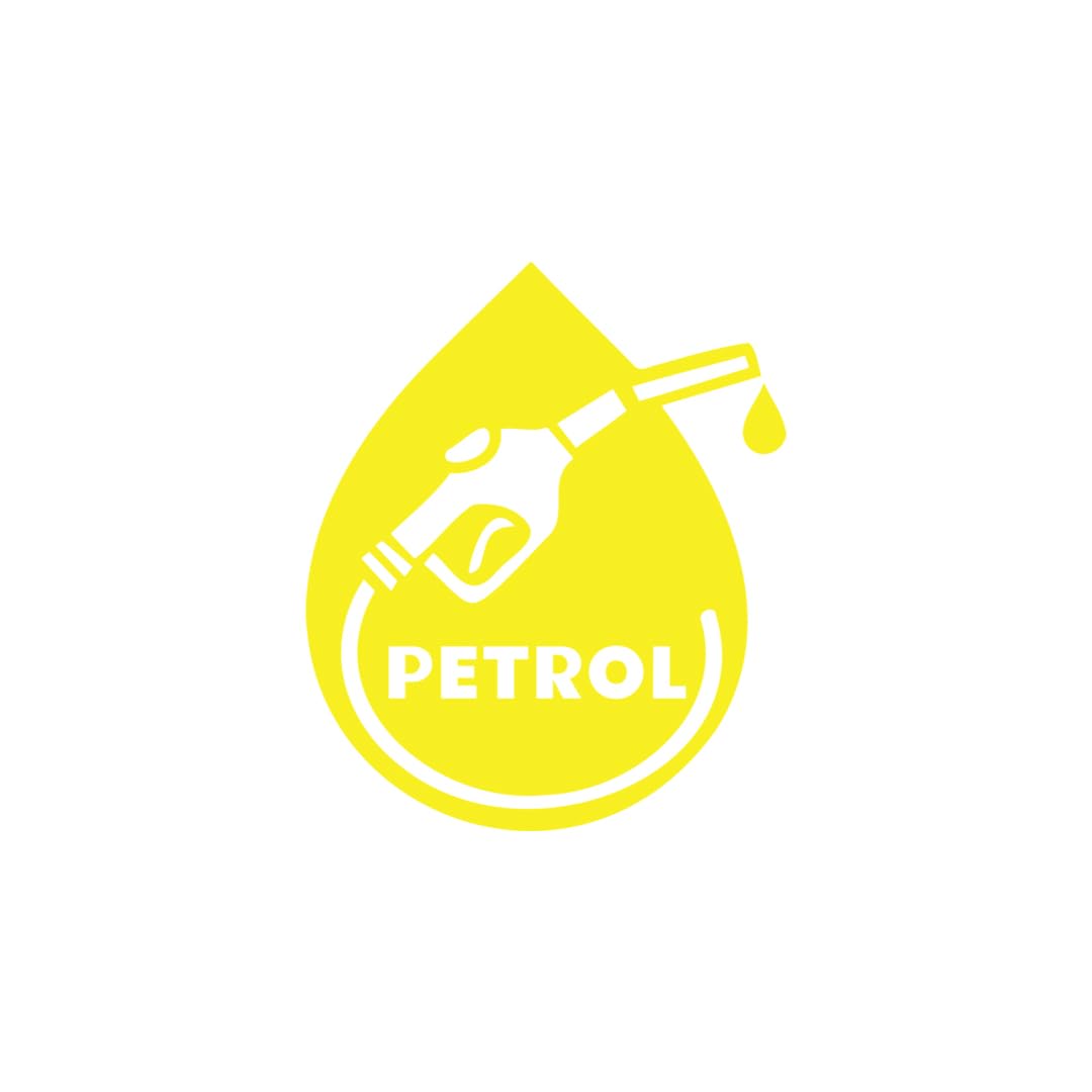 Petrol Self-Adhesive Stickers for Car Fuel Tank, Waterproof
