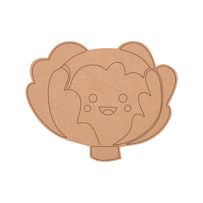 MDF Cabbage Fridge Magnet - Arteanu By Anushka