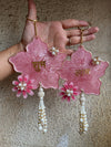Shubh–Laabh Pink Resin hanging