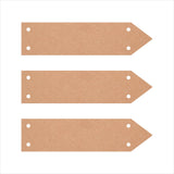 Plain Mdf Planks 6mm (Pack of 3) - Arteanu By Anushka