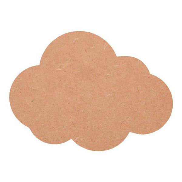 MDF Cloud Shape Fridge Magnet - Arteanu By Anushka