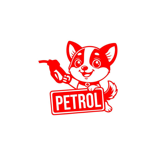 Bright Petrol Sticker for Car Fuel Cap