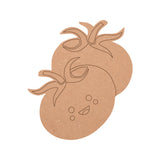 MDF Tomato Fridge Magnet 01 - Arteanu By Anushka