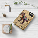 Dinosaur Jigsaw Puzzle for Adults and Kids | Laser Cut Premium Wood | Animal Shaped 3D Puzzle Pieces | Unique Gift By Think3D - Arteanu By Anushka