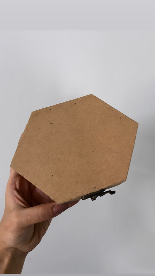 Mdf Hexagon Box - Arteanu By Anushka