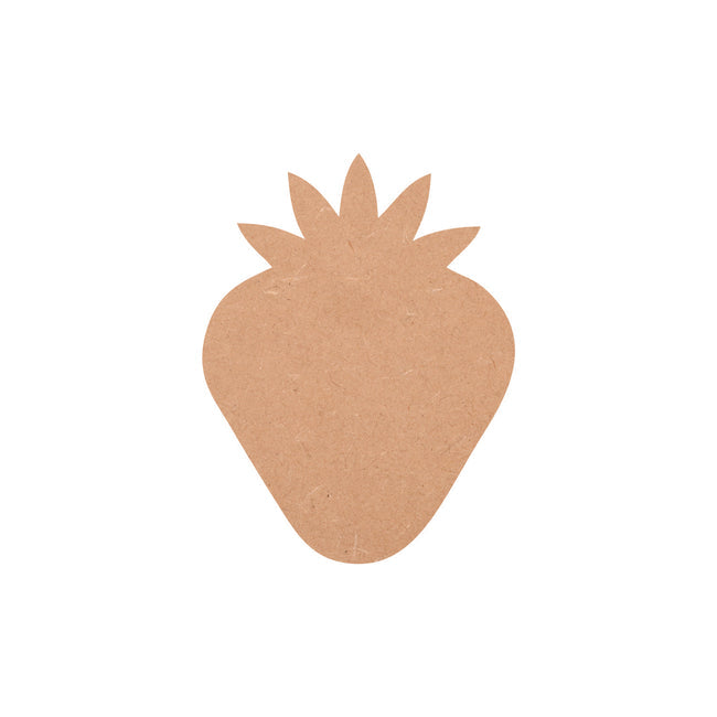 MDF Strawberry Fridge Magnet - Arteanu By Anushka