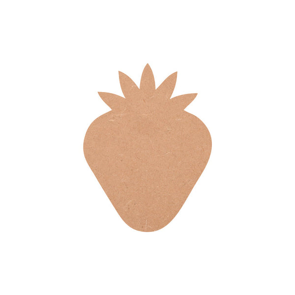 MDF Strawberry Fridge Magnet - Arteanu By Anushka