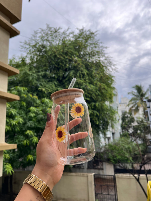 The Sunflower Sipper - Arteanu By Anushka