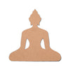 MDF Buddha Fridge Magnet - Arteanu By Anushka