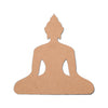 MDF Buddha Fridge Magnet - Arteanu By Anushka