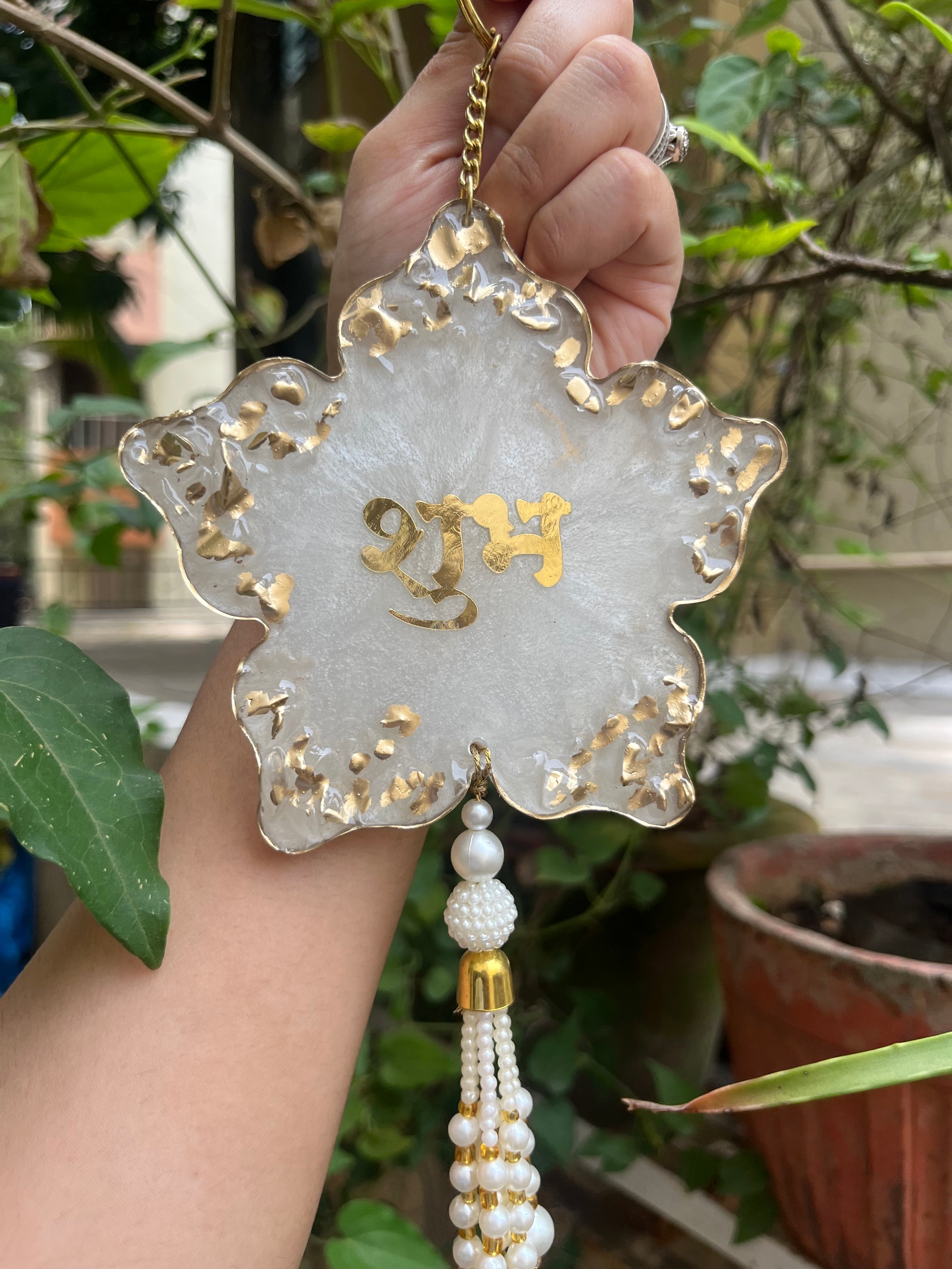 Resin Subh Labh Hangings - Arteanu By Anushka