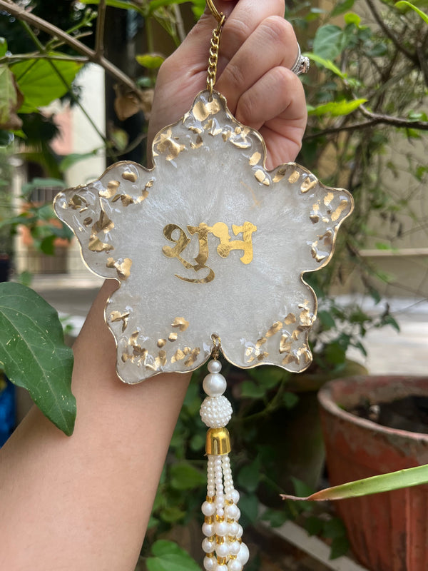Resin Subh Labh Hangings - Arteanu By Anushka