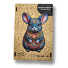 Mouse Jigsaw Puzzle for Adults and Kids | Laser Cut Premium Wood | Animal Shaped 3D Puzzle Pieces | Unique Gift By Think3D - Arteanu By Anushka