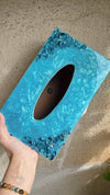 Ocean Luxe Resin Tissue Box - Arteanu By Anushka