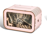 Wooden Personalised Piggy Bank for Kids - Arteanu By Anushka