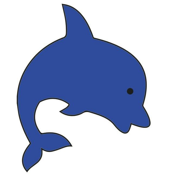 Dolphin Shape MDF Fridge Magnets Base - Arteanu By Anushka