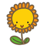 Sun Flower Shape MDF Fridge Magnets Base - Arteanu By Anushka