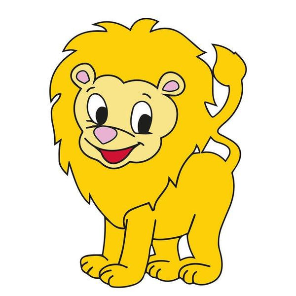 Lion Shape MDF Fridge Magnets Base - Arteanu By Anushka