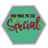 You make me feel special Fridge Magnet - Arteanu By Anushka