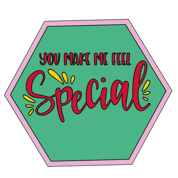 You make me feel special Fridge Magnet - Arteanu By Anushka