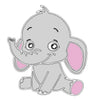 Elephant Shape MDF Fridge Magnets Base - Arteanu By Anushka