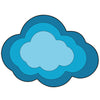 MDF Cloud Shape Fridge Magnet - Arteanu By Anushka