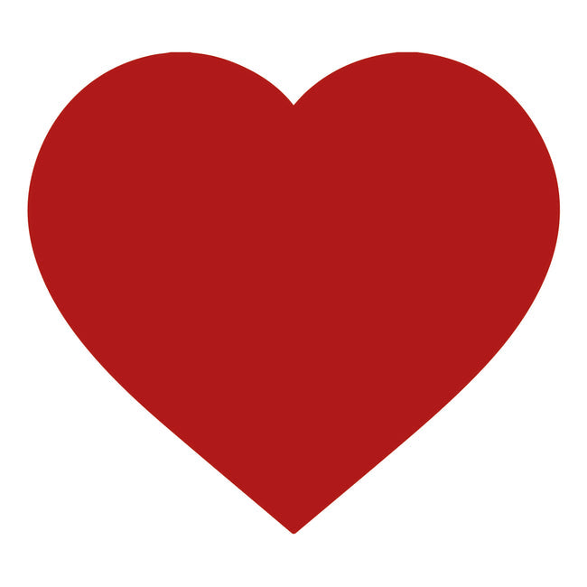MDF Heart Fridge Magnet - Arteanu By Anushka