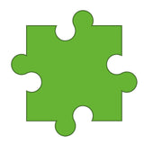MDF Jigsaw Puzzle Magnet (Set of 4) - Arteanu By Anushka