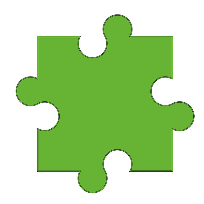 MDF Jigsaw Puzzle Magnet (Set of 4) - Arteanu By Anushka